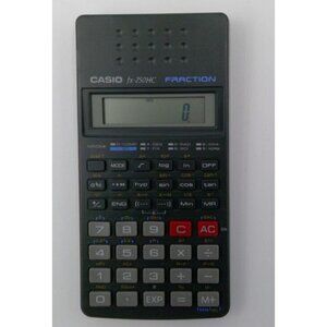 Casio fx-250HC FRACTION Scientific Calculator with Hard Cover FX-250HC